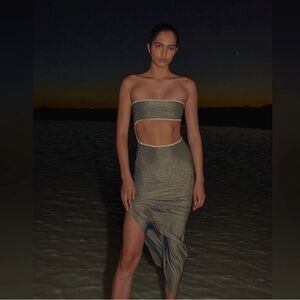 Baobab Collection Strapless Cutout Dress